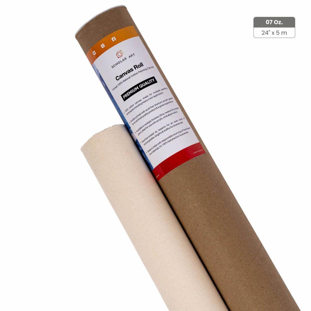 Scholar Art Premium Cotton Canvas Roll