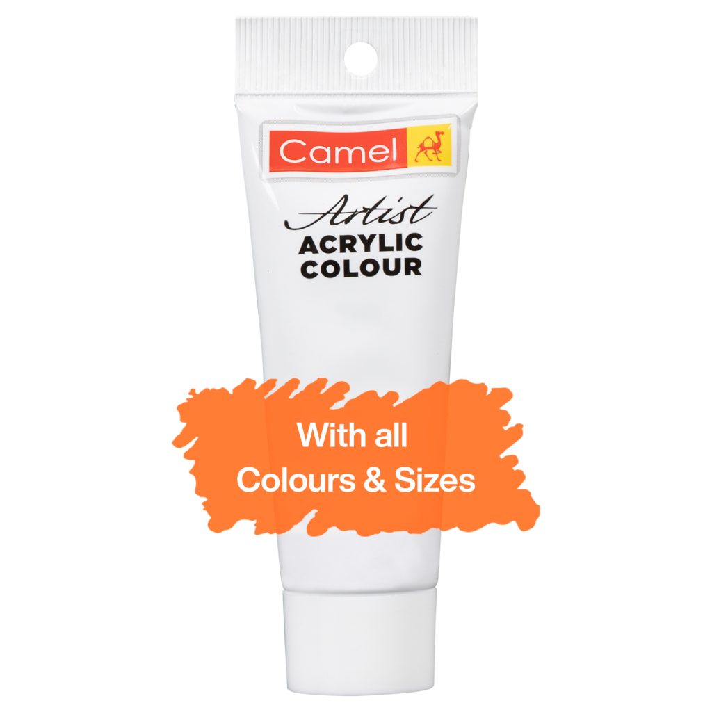 Camel Artist Acrylic Colour Tube & Bottle