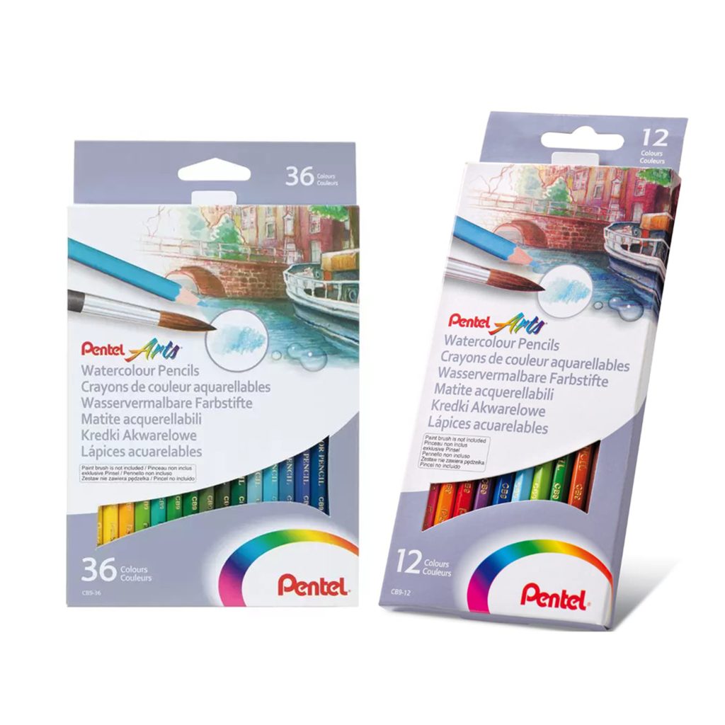 Pentel Arts Water Colour Pencil Sets