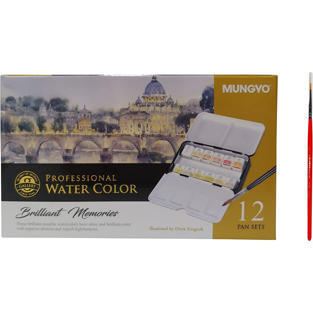 Mungyo Water Colour Professional Pan Sets