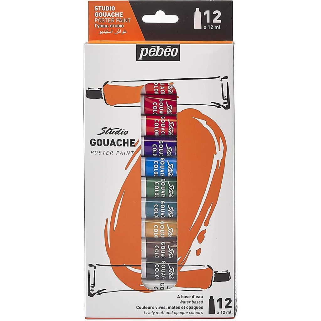 Pebeo Acrylic Colour Tube Set
