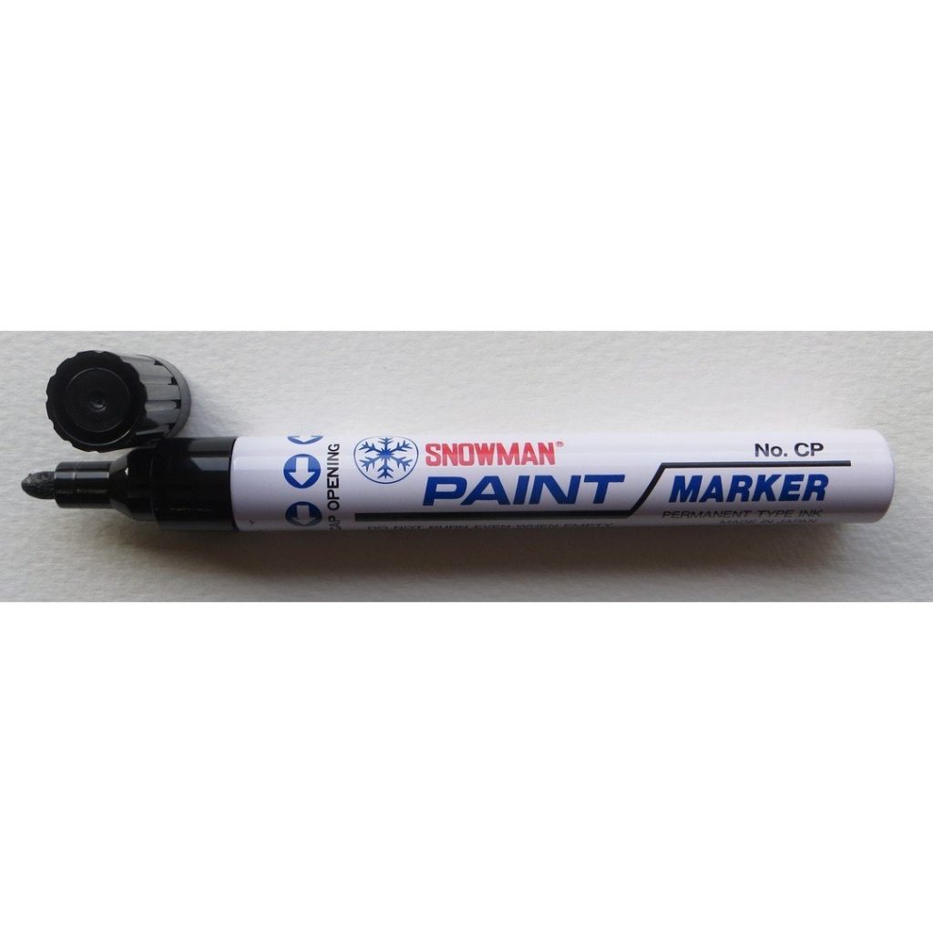 Snowman Paint Marker