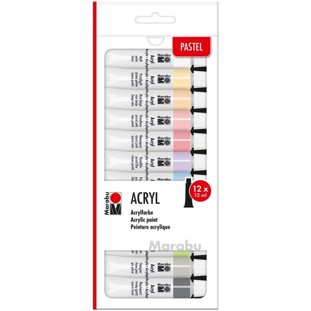 Marabu Acryl Colour and paste Sets