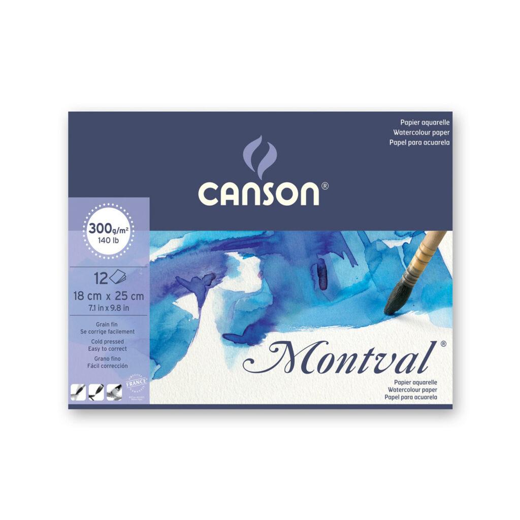 Canson Montval Water Colour Paper & Pads