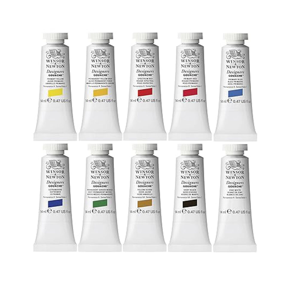 Winsor & Newton Designers Gouache Colour Set