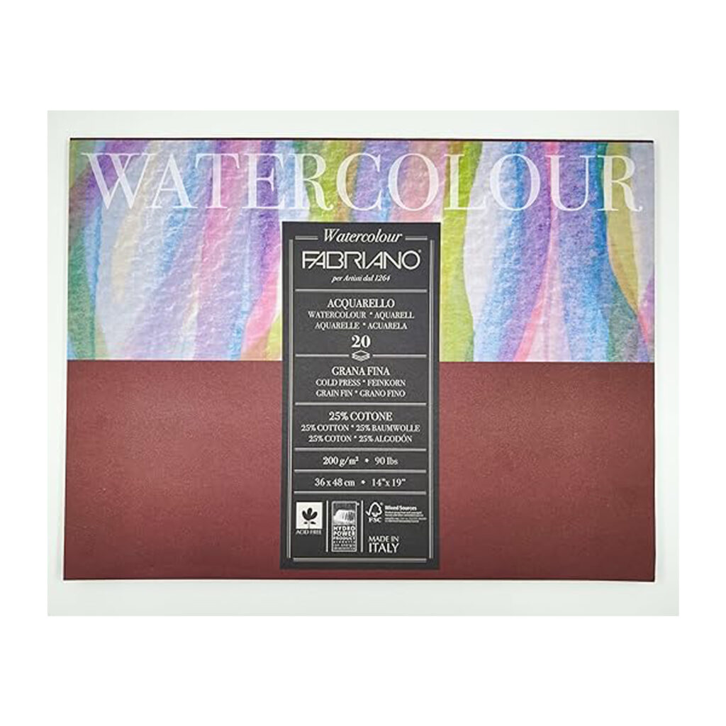 Fabriano Watercolour Sheet