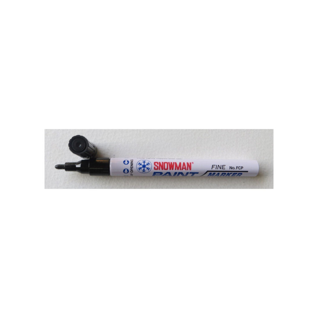 Snowman Permanent Marker Giant Black