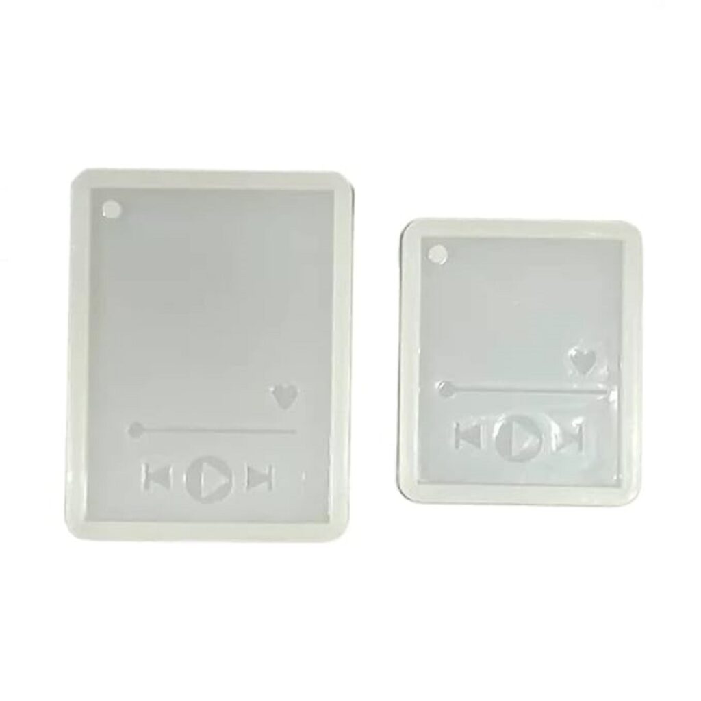 Epoke Resin Mould Keychain Spotify Music